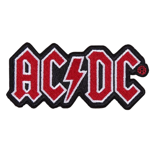 Ecusson AC/DC – Logo rouge