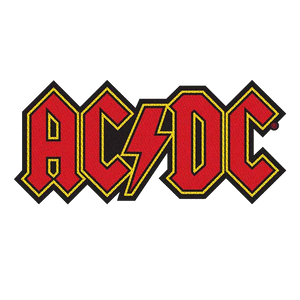 Patch AC/DC - Logo Red & Yellow