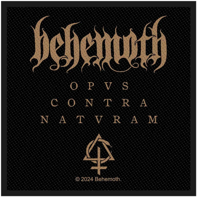Ecusson Behemoth - Opvs Contra Natvram