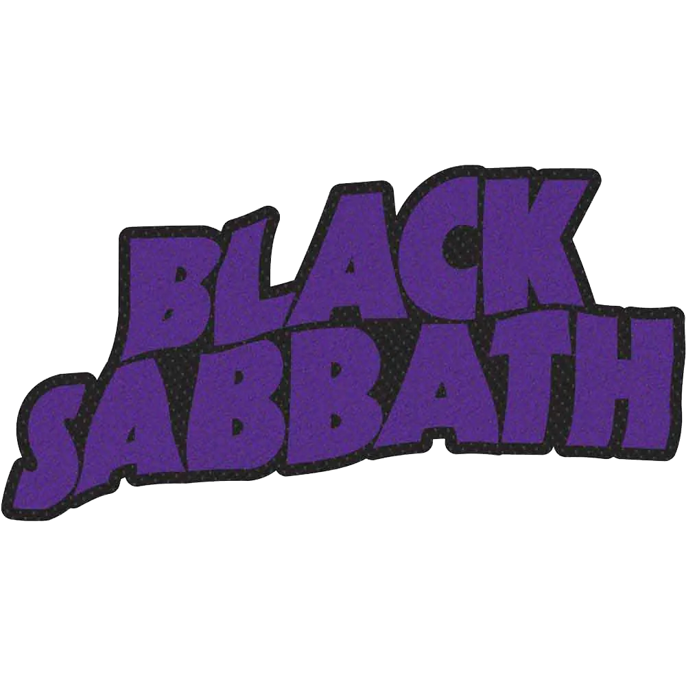 Ecusson Black Sabbath - Logo violet
