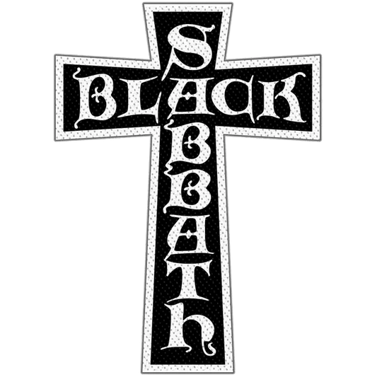 Ecusson Black Sabbath - Logo Croix