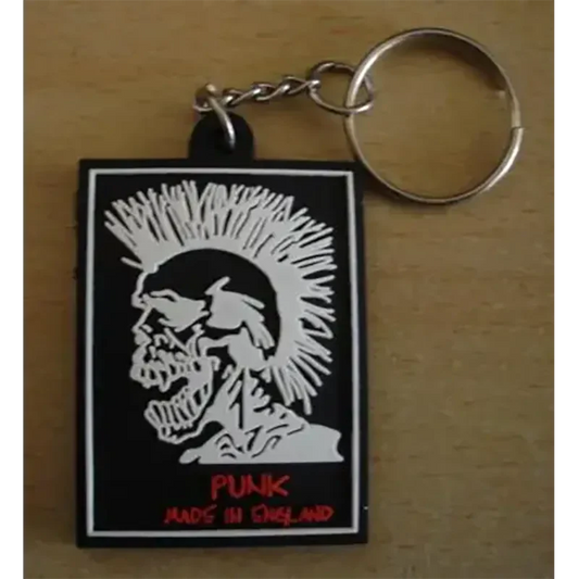 Exploited Punk Made in England Keyring