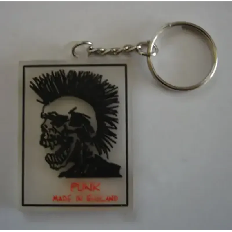 Exploited Punk Made in England Keyring