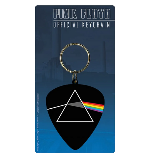Porte-clés médiator Pink Floyd dans son emballage
