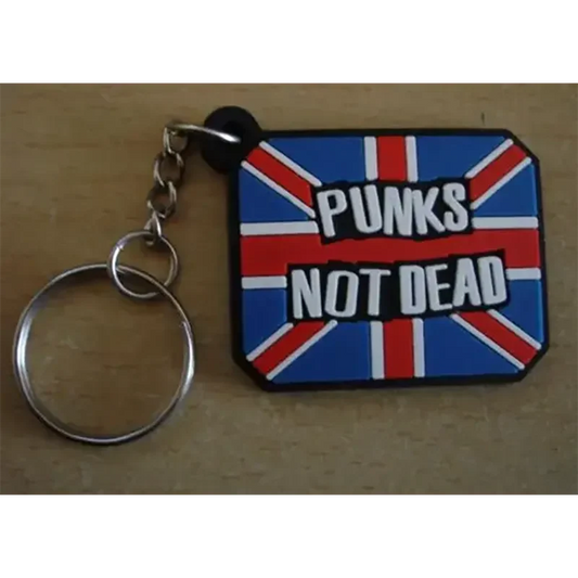Punks Not Dead Keychains