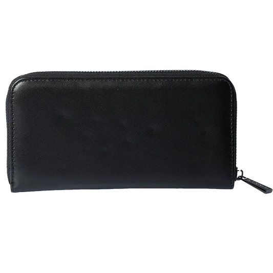 portefeuille goth banned darkest love dos noir