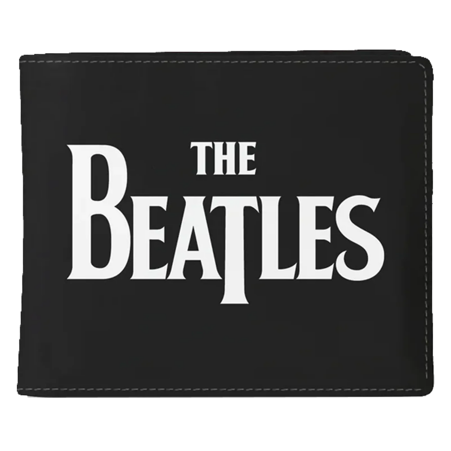 Portefeuille The Beatles ROCKSAX logo blanc sur fond noir