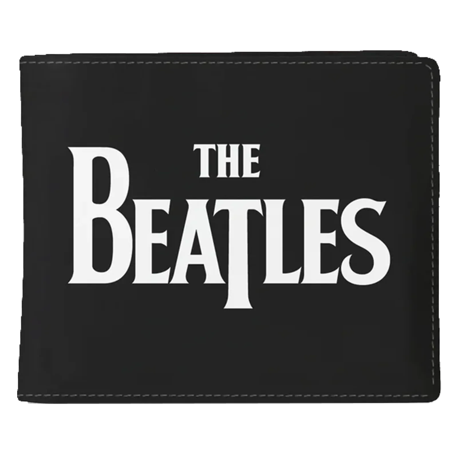 Portefeuille The Beatles ROCKSAX logo blanc sur fond noir