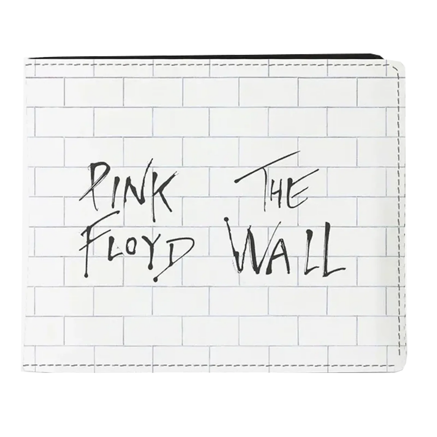 Portefeuille Pink Floyd The Wall recto avec logo emblématique