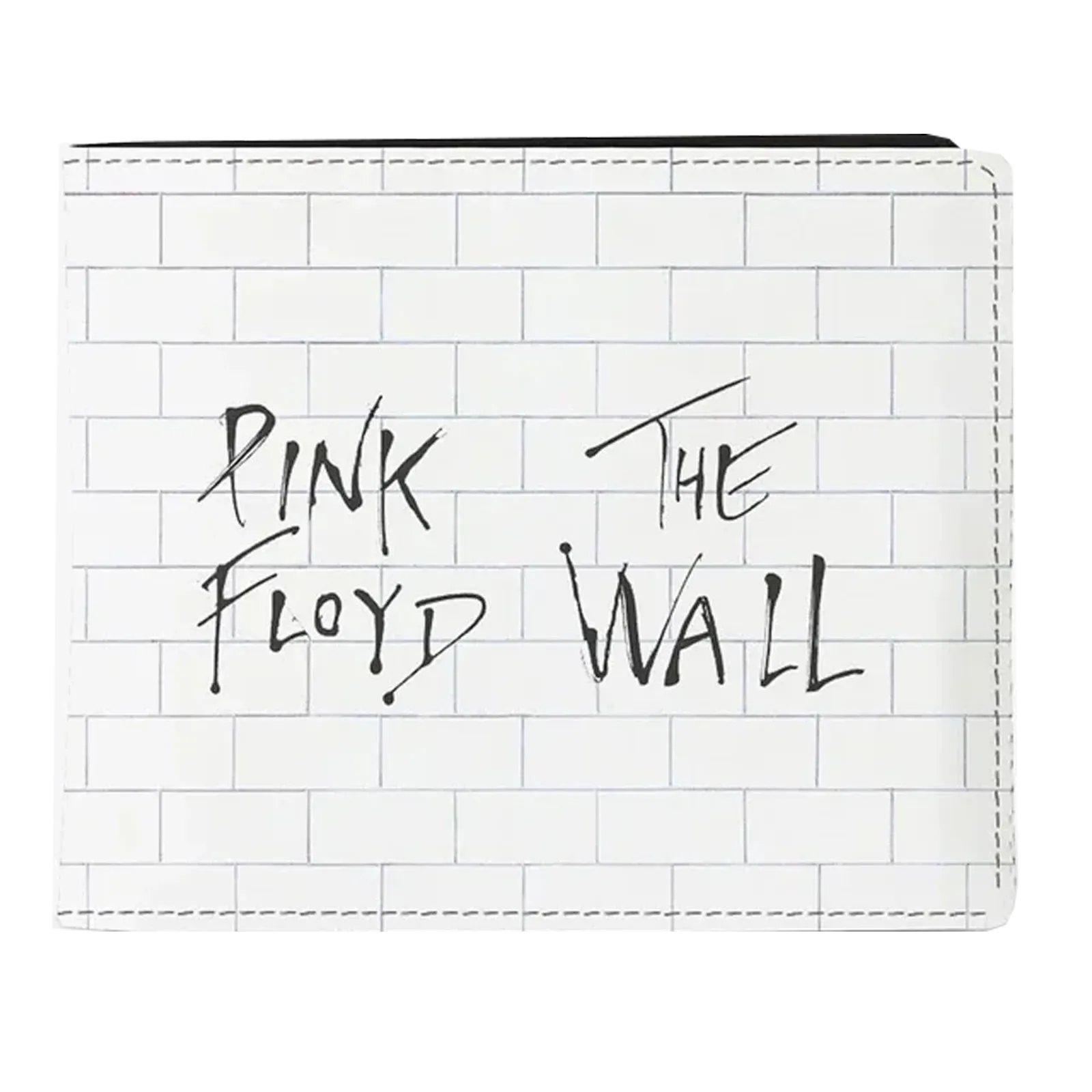 Portefeuille Pink Floyd The Wall recto avec logo emblématique