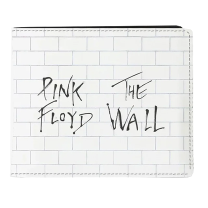Portefeuille Pink Floyd The Wall recto avec logo emblématique