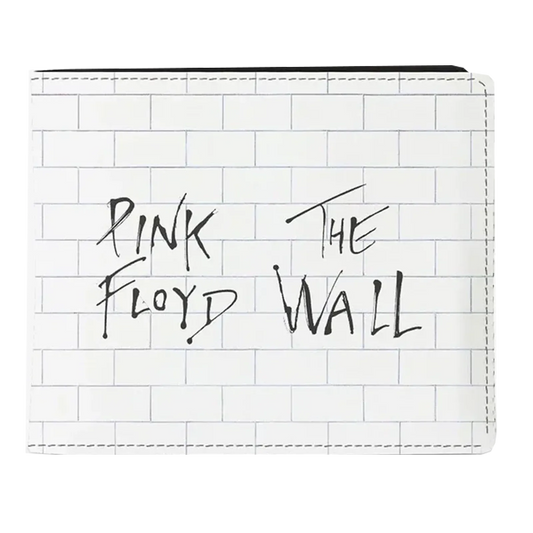 Portefeuille Pink Floyd The Wall recto avec logo emblématique