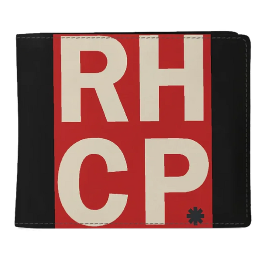 Portefeuille Red Hot Chili Peppers RHCP logo officiel