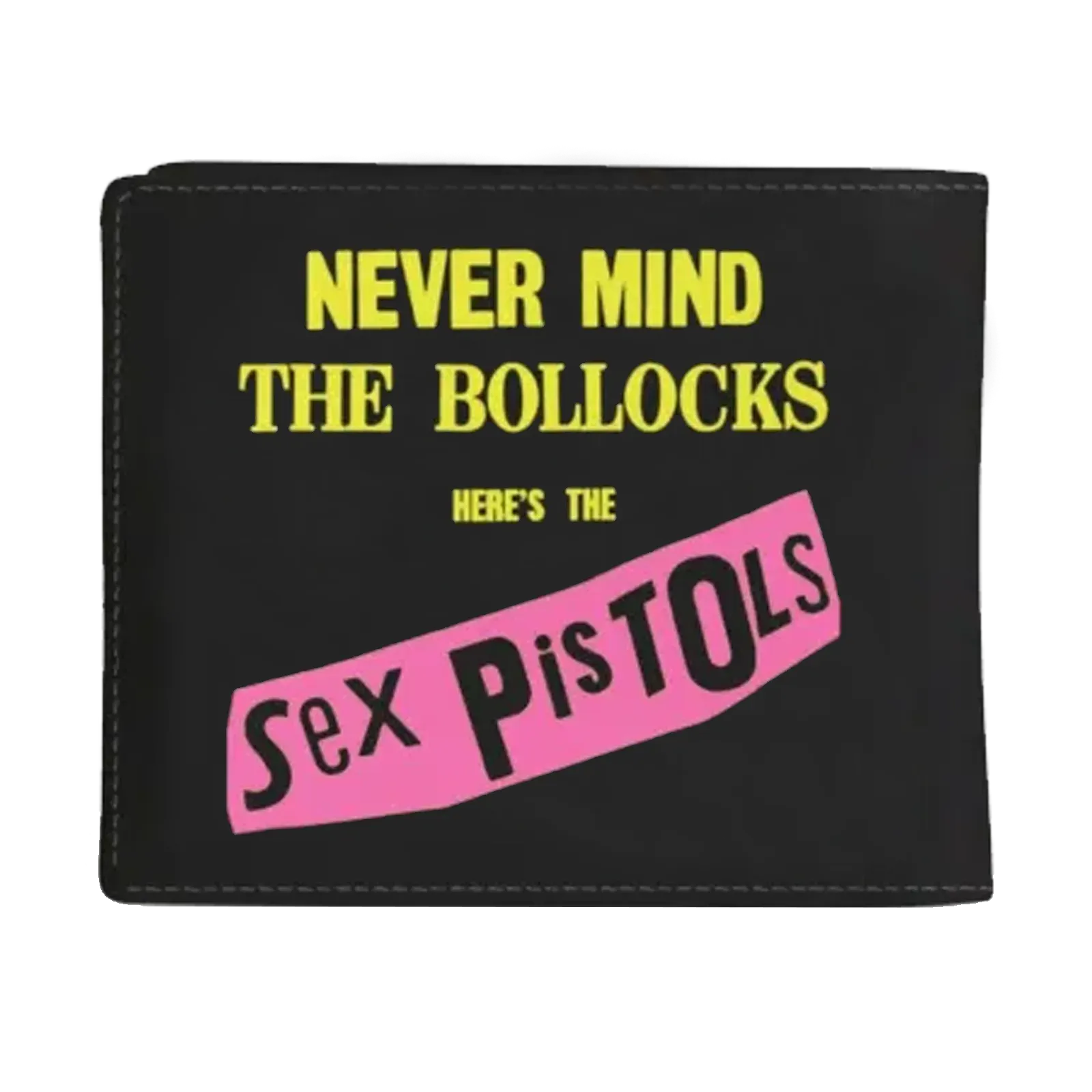 Portefeuille plié Sex Pistols Never Mind the Bollocks, vue arrière