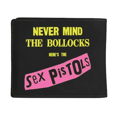 Portefeuille plié Sex Pistols Never Mind the Bollocks, vue arrière