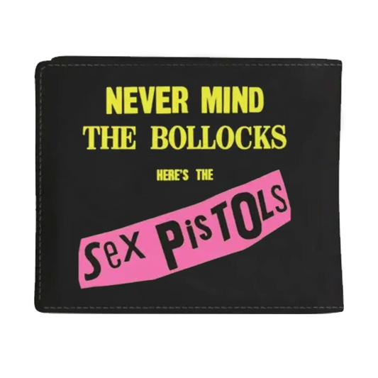 Portefeuille plié Sex Pistols Never Mind the Bollocks, vue arrière