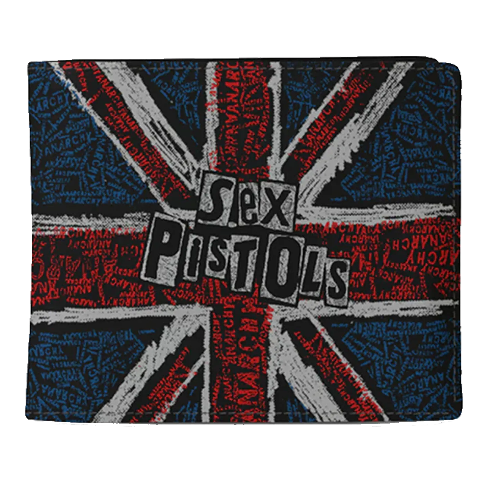 Portefeuille Sex Pistols Union Jack - logo punk rock britannique