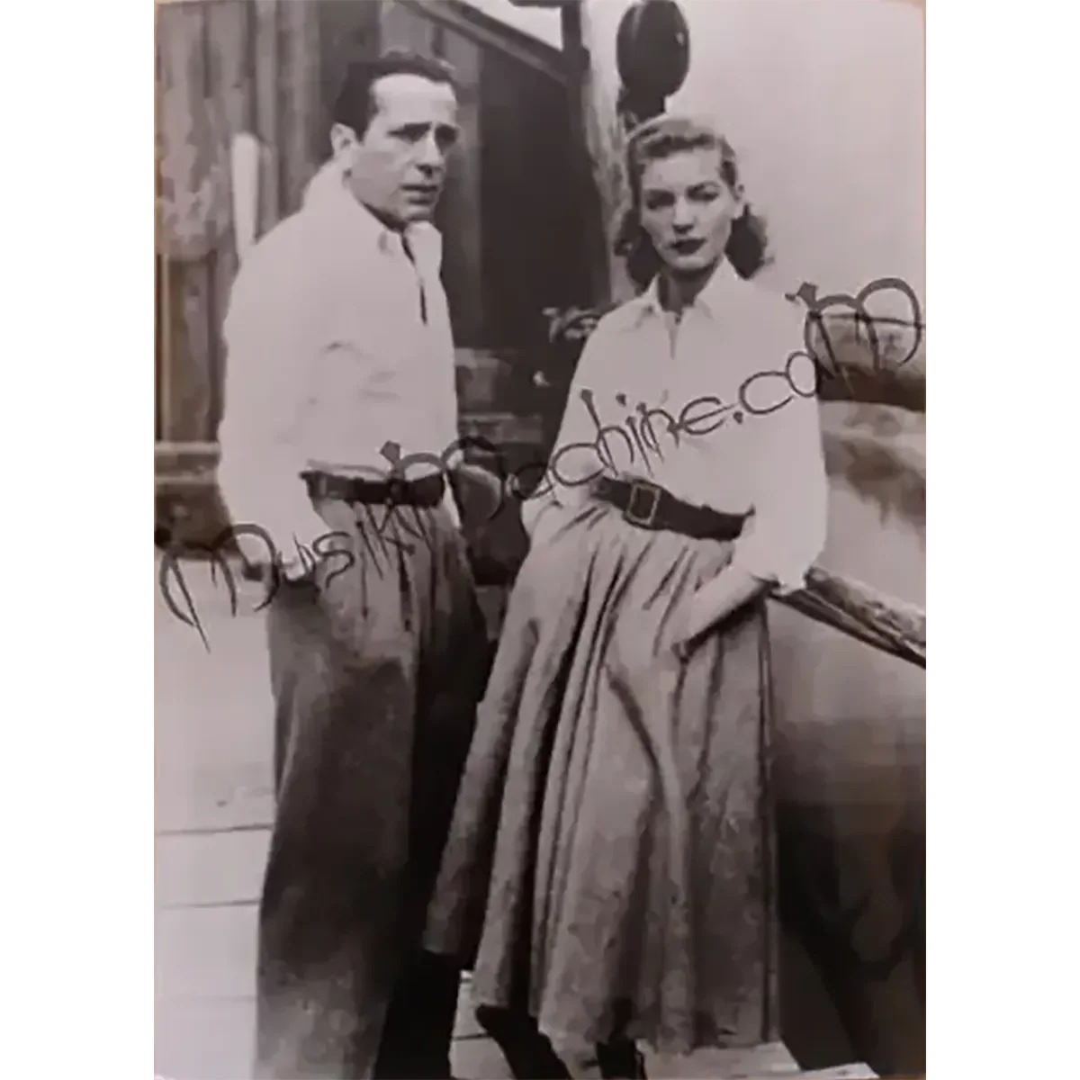 Photo Humphrey Bogart & Lauren Bacall - Key Largo (10x15cm)