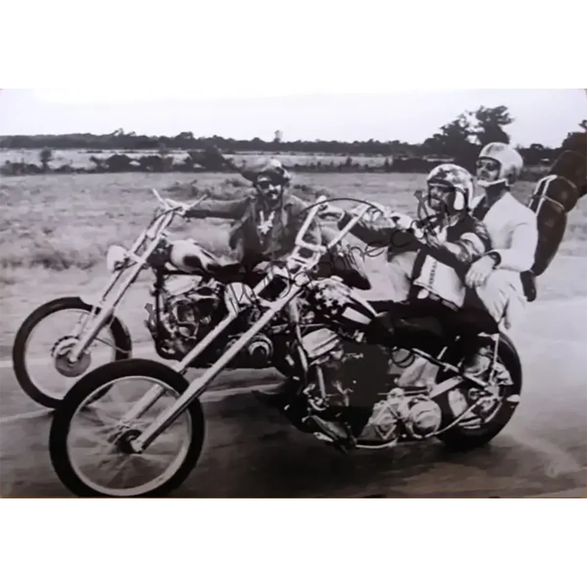 Photo Easy Rider [Peter Fonda, Dennis Hopper & Jack Nicholson] (10x15cm)