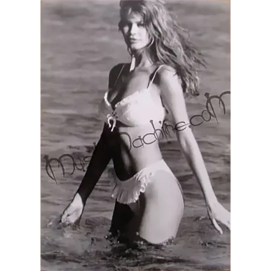 Photo Claudia Schiffer - Plage 1 (10x15cm)