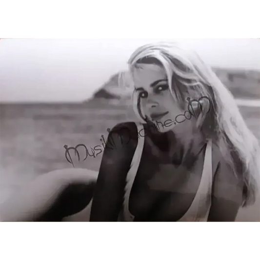 Photo Claudia Schiffer - Plage 2 (10x15cm)