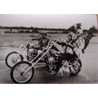 Photo Easy Rider [Peter Fonda, Dennis Hopper & Jack Nicholson] (13x18cm)