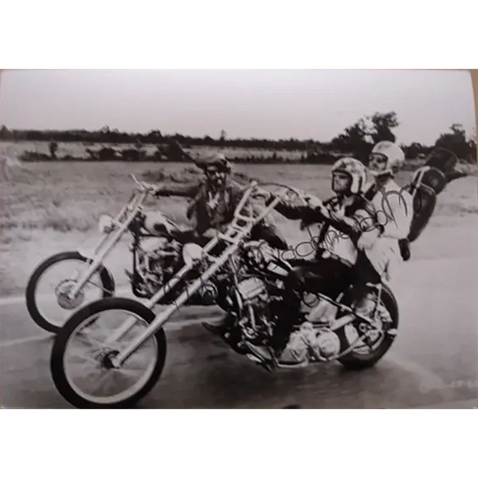 Photo Easy Rider [Peter Fonda, Dennis Hopper & Jack Nicholson] (13x18cm)