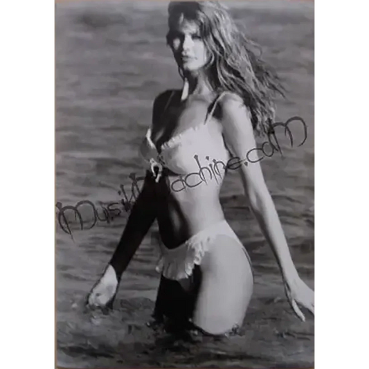 Photo Claudia Schiffer - Plage 1 (13x18cm)