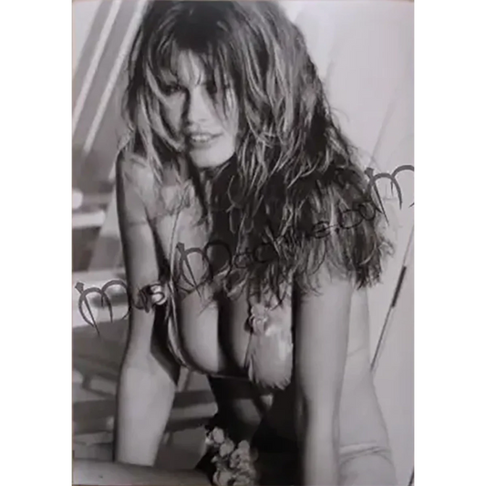 Photo Claudia Schiffer - Plage 2 (13x18cm)