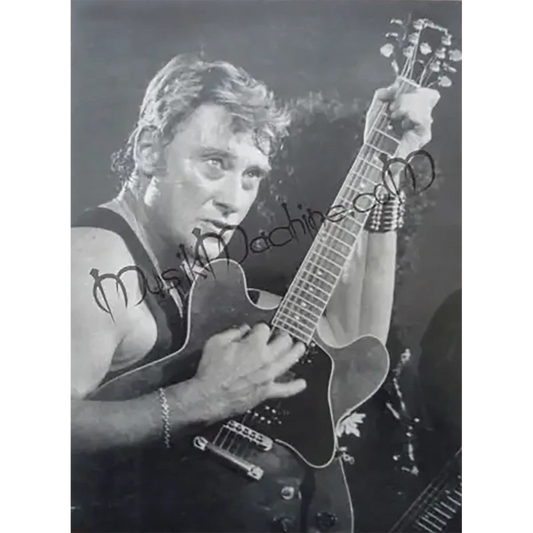 Photo Johnny Hallyday - Cadillac Tour (18x24cm)