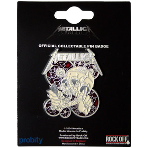Pin Badge Metallica - The Shortest Straw - vue 2
