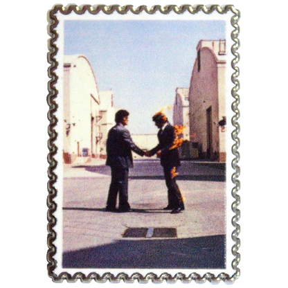 Pin's Pink Floyd - Wish You Were Here - badge métallique en couleurs officiel Rock Off