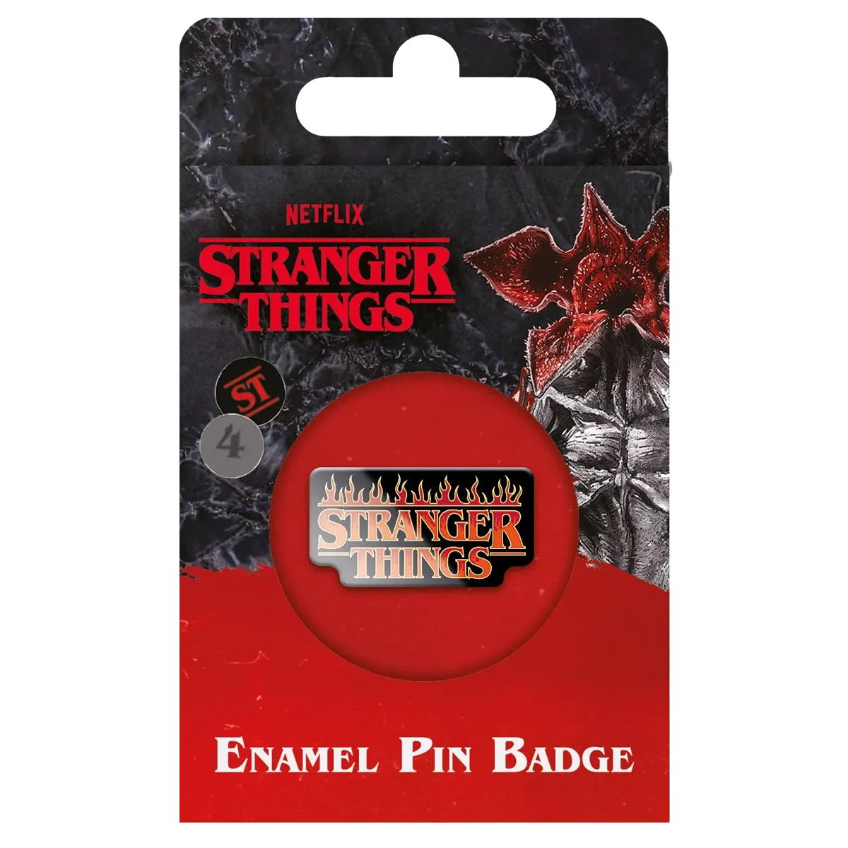 Pin's Stranger Things dans sa boite