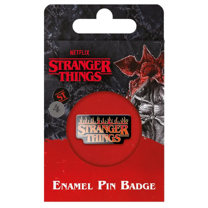 Pin's Stranger Things dans sa boite