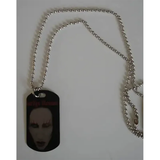 US Marilyn Manson License Plate (wide shot)