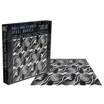 Rolling Stones Puzzle - Steel wheels