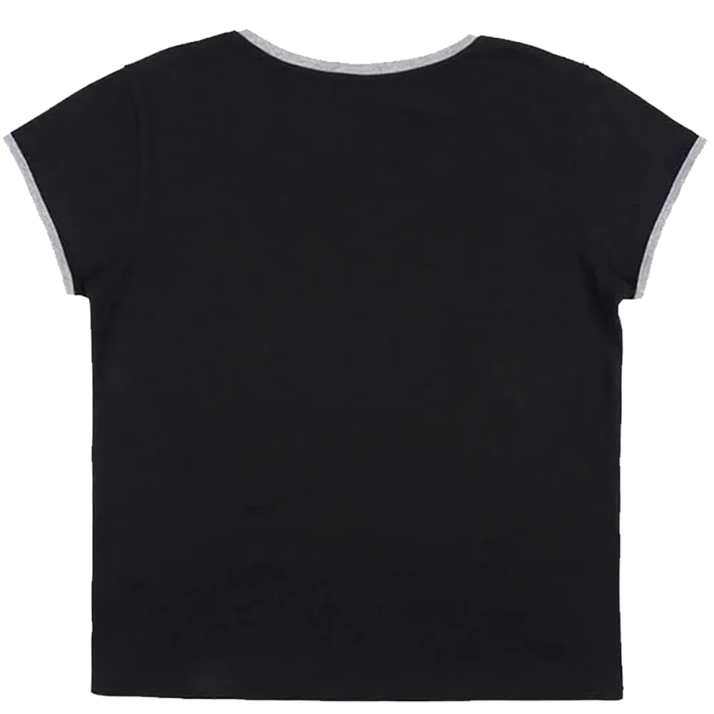 Dos du t-shirt AC/DC noir officiel pour pyjama
