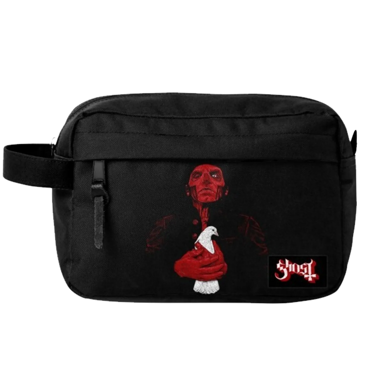Trousse de toilette Ghost Dove vue de face avec motif colombe