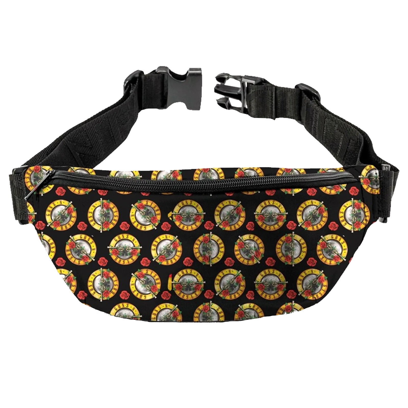 Banane Guns N' Roses vue de face avec logo all-over