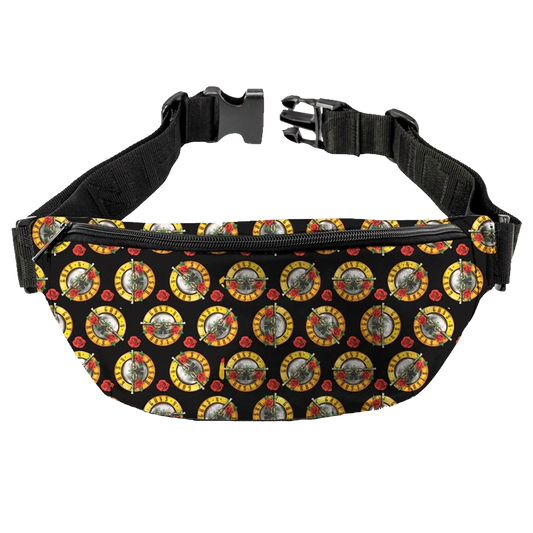 Banane Guns N' Roses vue de face avec logo all-over