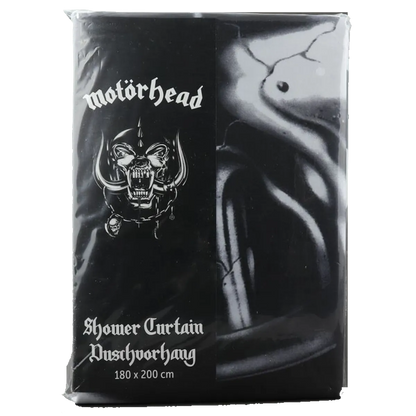 Emballage du rideau de douche Motörhead sous plastique
