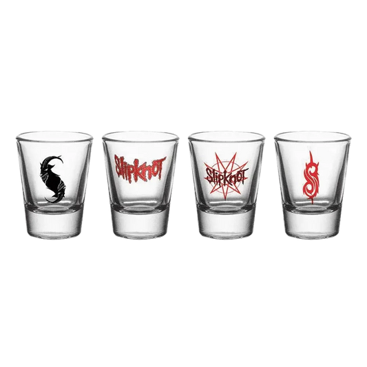 4 shooter glasses Slipknot in their box
