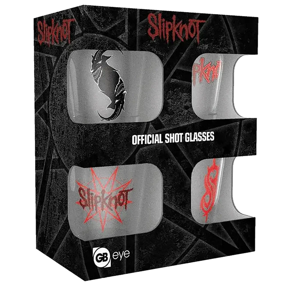 4 Verres à shooter Slipknot