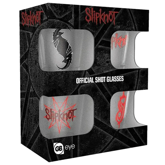 4 shooter glasses Slipknot