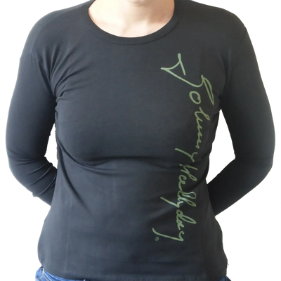 T-shirt Femme Johnny Hallyday [manches longues]