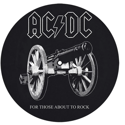 Feutrine vinyle AC/DC 2 - For Those about to Rock