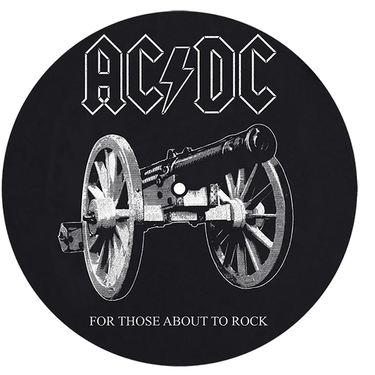 slipmat for vinyl records AC/DC 2 - For Those about to Rock