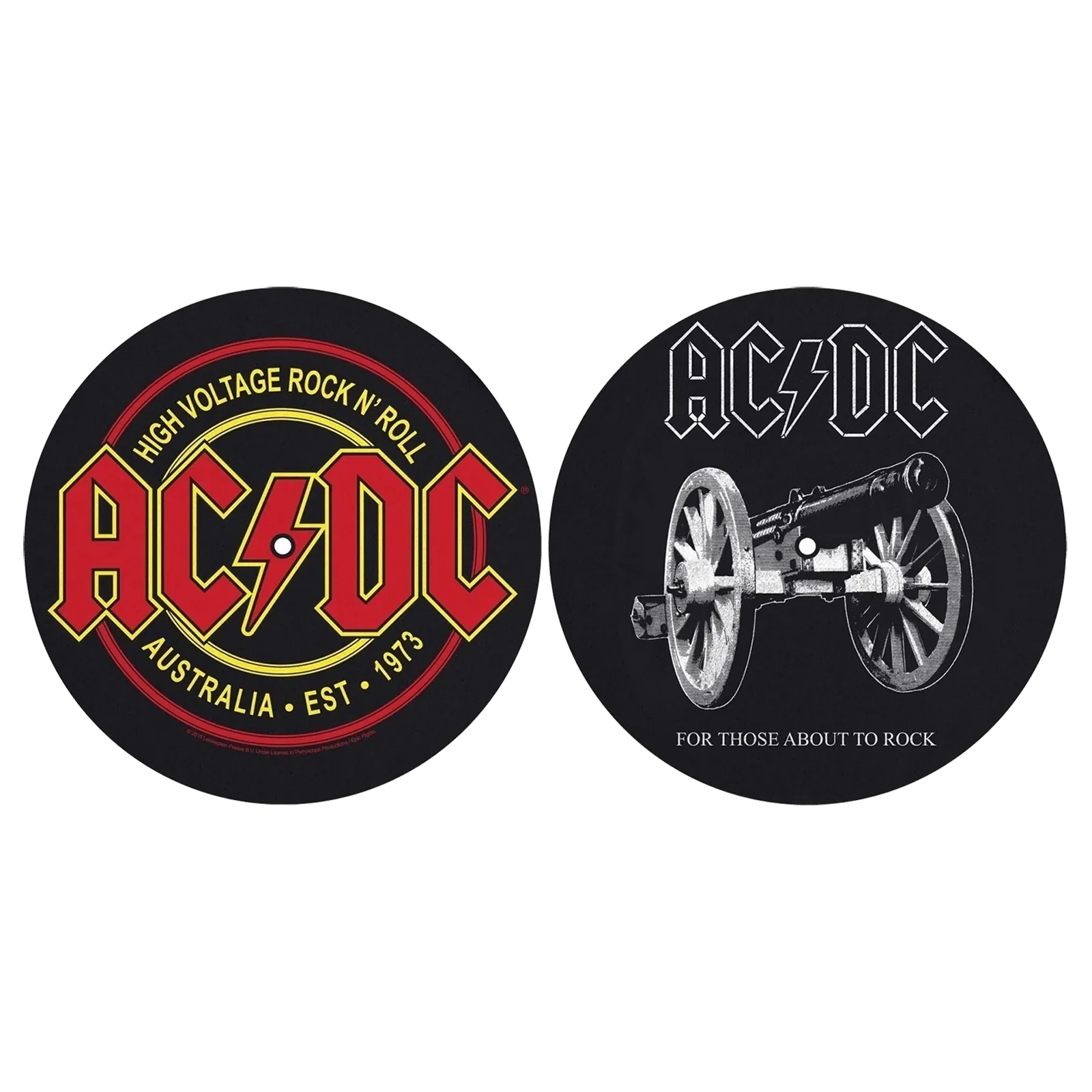 Feutrine vinyle AC/DC [Voltage/For Those] (lot de 2)