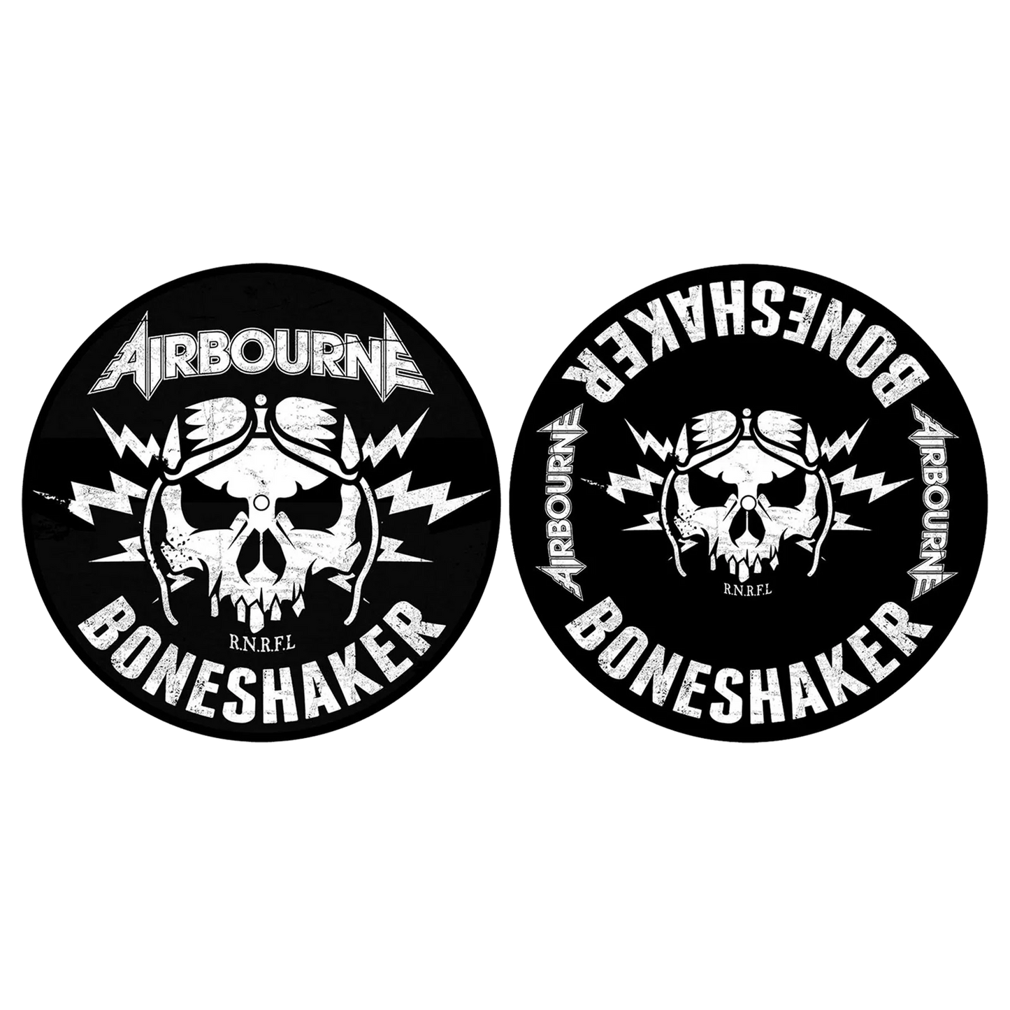 slipmat for vinyl records Airbourne [Boneshaker] (set of 2)