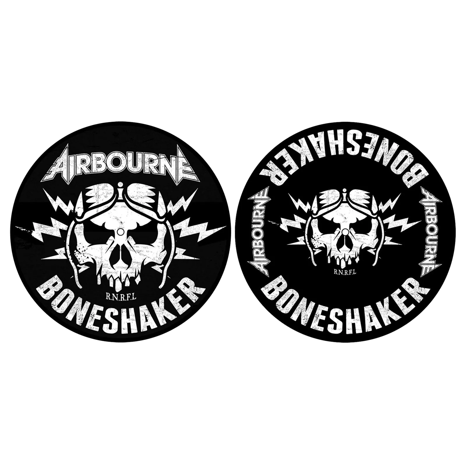 slipmat for vinyl records Airbourne [Boneshaker] (set of 2)